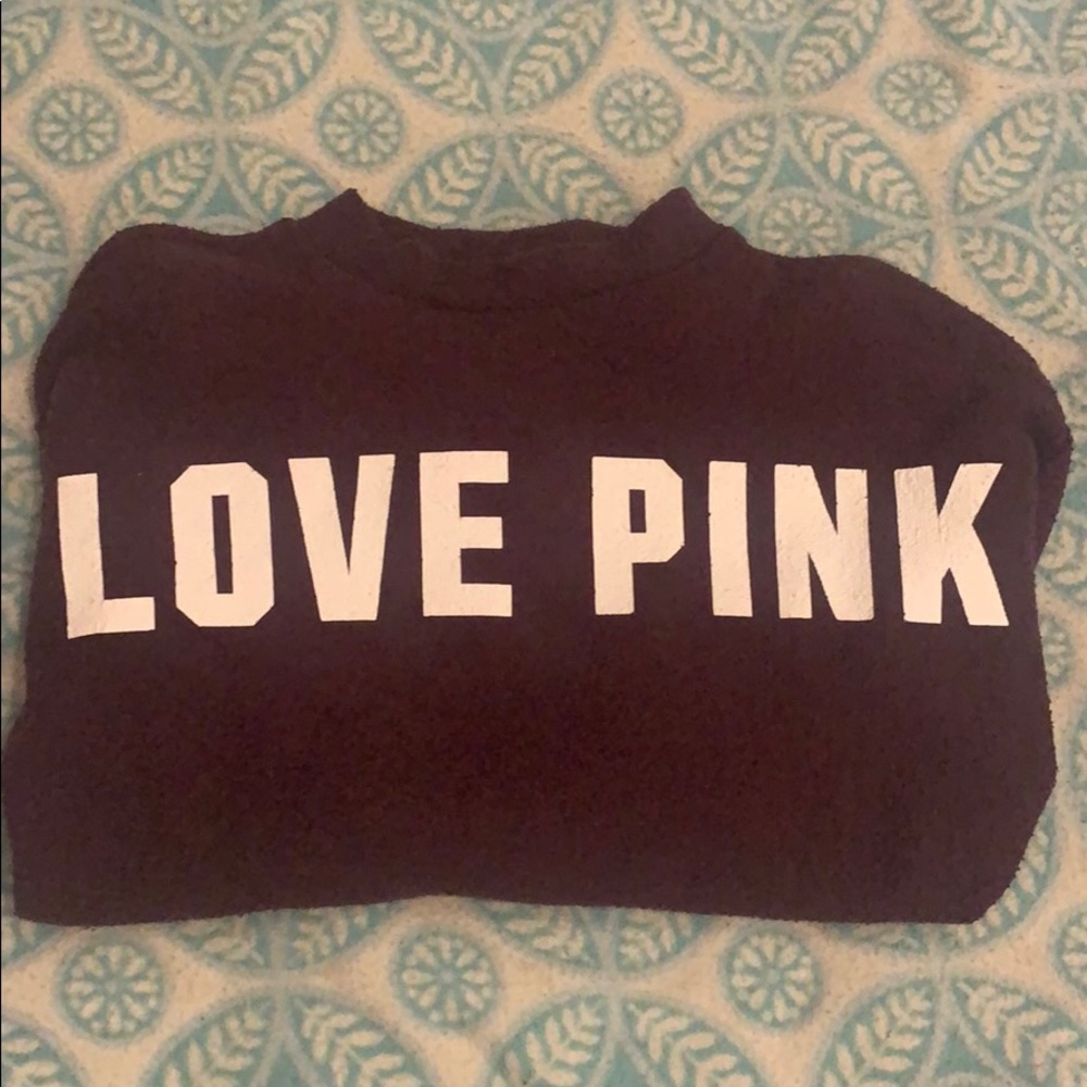 victoria’s secret (pink brand) crewneck - maroon